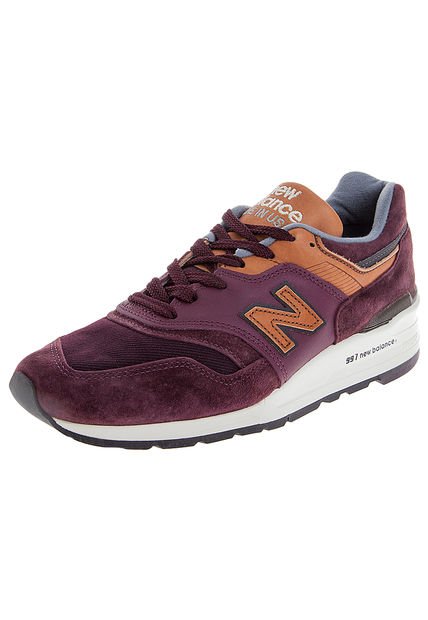 Lifestyle Vinotinto-Miel-Gris New Balance Classic Traditionneles