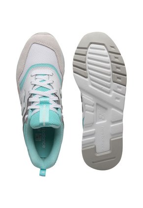 Tenis Blanco-Verde Menta New Balance Classic Traditionnels