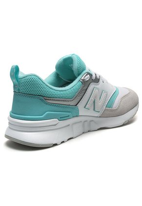 Tenis Blanco-Verde Menta New Balance Classic Traditionnels