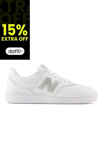 Tenis New Balance Bb80 Mujer-Blanco/Gris New Balance