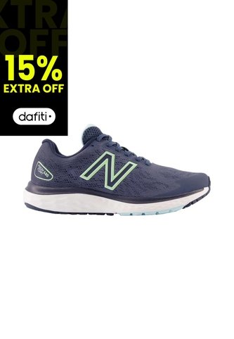 Tenis New Balance Fresh Foam 680 Mujer-Azul New Balance