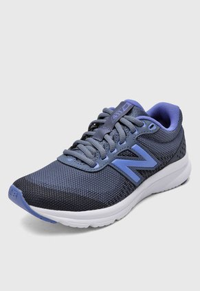 Tenis Running Azul-Morado Amatista-Blanco New Balance 411
