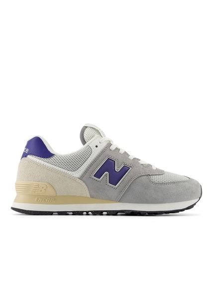 Tenis New Balance 574 Hombre-Gris