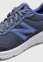 Tenis Running Azul-Morado Amatista-Blanco New Balance 411 de New Balance