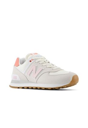 Tenis New Balance 574 Mujer-Beige
