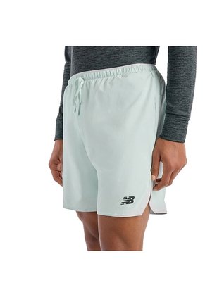 Pantaloneta New Balance Original Essential Verde Para Hombre