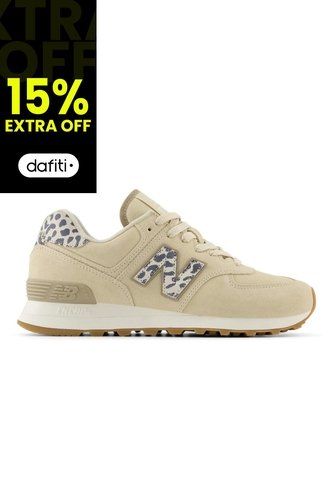 Tenis New Balance 574 Mujer-Café New Balance