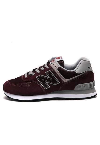 Tenis Lifestyle Vinotinto Gris New Balance Classics Traditionnels 574 Compra Ahora Dafiti Colombia