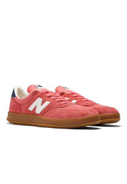 Tenis Deportivos Marca New Balance T500 Original Rojo Mujer