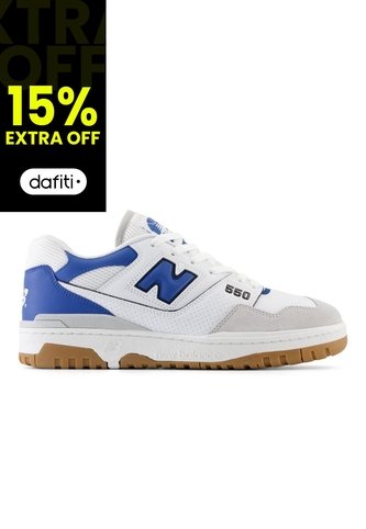 Tenis New Balance 550-Blanco/Azul New Balance