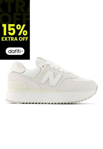 Tenis New Balance 574 Plus Mujer-Beige New Balance