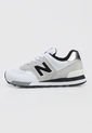 Tenis Lifestyle Blanco-Gris-Negro New Balance 574 de New Balance