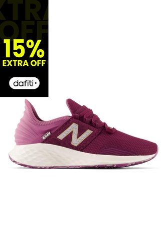Tenis New Balance Fresh Foam Roav Mujer-Vinotinto New Balance