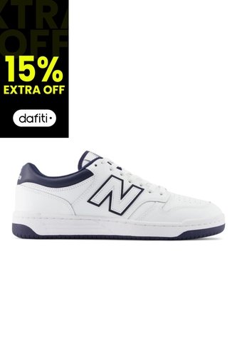 Tenis New Balance 480-Blanco/Negro New Balance