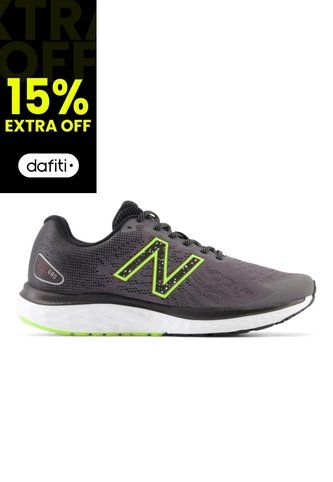 Tenis New Balance Fresh Foam 680 V7-Gris New Balance