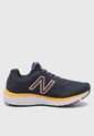 Tenis Running Azul-Naranja Neón-Violeta New Balance Fresh Foam 680v7 de New Balance