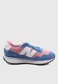 Tenis Lifestyle Rosa-Azul-Blanco New Balance 237 de New Balance