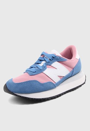 Tenis Lifestyle Rosa-Azul-Blanco New Balance 237