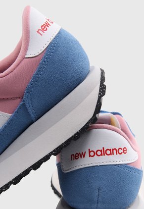 Tenis Lifestyle Rosa-Azul-Blanco New Balance 237