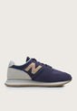 Tenis Lifestyle Azul Índigo-Caqui-Blanco New Balance 420 de New Balance
