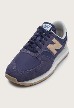 Tenis Lifestyle Azul Índigo-Caqui-Blanco New Balance 420