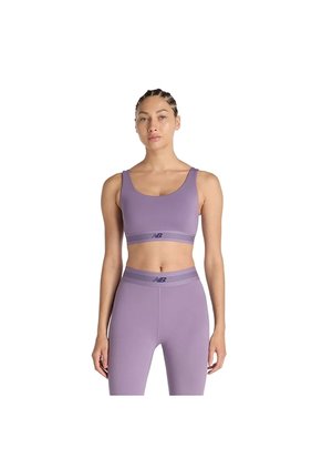 Top Deportivo New Balance Original ACTrain Morado Para Mujer