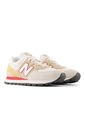 Tenis New Balance 574 Color Beige - Rojo Para Hombre de New Balance