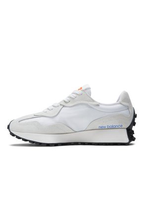 Tenis New Balance 327 Color Blanco - Azul Para Hombre