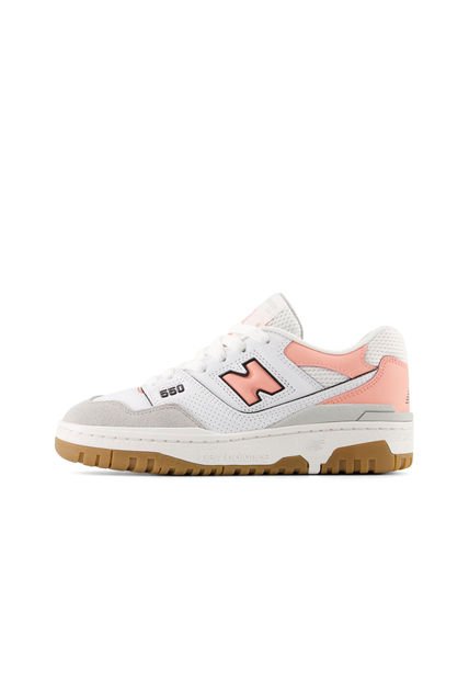 Tenis Deportivos New Balance Original 550 Blanco Para Niños