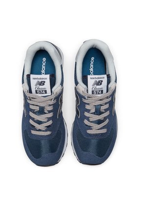 Tenis New Balance 574 Color Azul Para Mujer