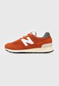 Tenis Lifestyle Naranja-Blanco New Balance 574 de New Balance