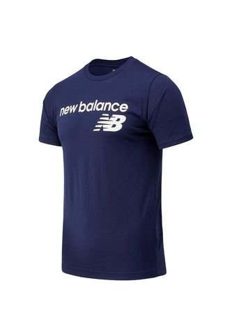Camiseta New Balance Classic Core Para Hombre-Azul New Balance