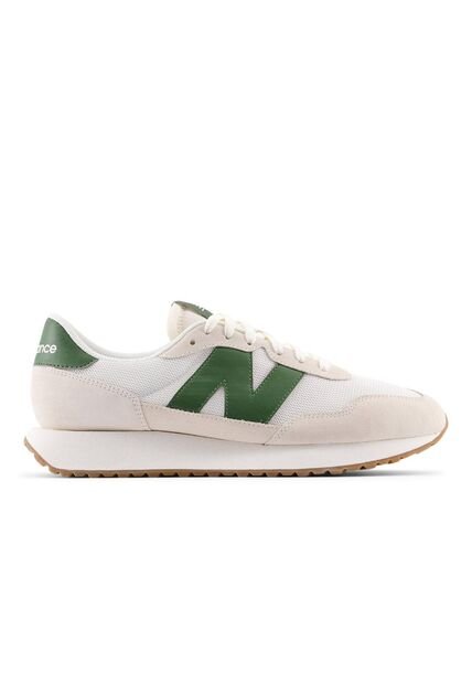 Tenis New Balance 237 Hombre-Beige/Verde