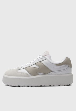 Tenis Lifestyle Blanco-Taupé New Balance CT302