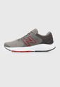 Tenis Running Gris-Rojo-Blanco New Balance de New Balance