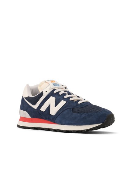 Tenis Deportivos New Balance Original 574 Azul Para Mujer