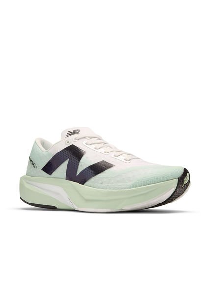 Tenis Deportivos New Balance FuelCell Rebel V4 Verde Mujer