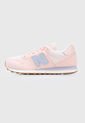Tenis Lifestyle Rosa-Lavanda-Café New Balance 500 de New Balance