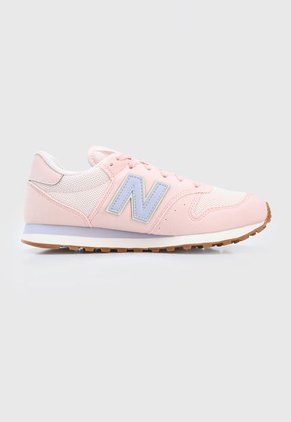 Tenis Lifestyle Rosa-Lavanda-Café New Balance 500