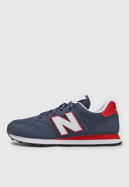 Tenis Lifestyle Azul-Blanco-Rojo New Balance 500