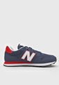 Tenis Lifestyle Azul-Blanco-Rojo New Balance 500 de New Balance