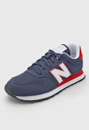 Tenis Lifestyle Azul-Blanco-Rojo New Balance 500