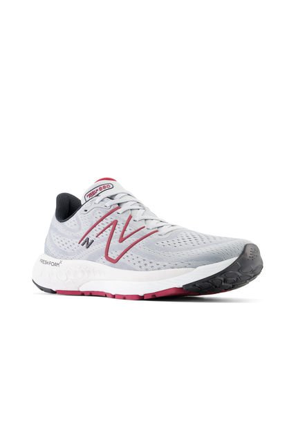 Tenis Deportivos New Balance Fresh Foam 880 Gris Para Hombre
