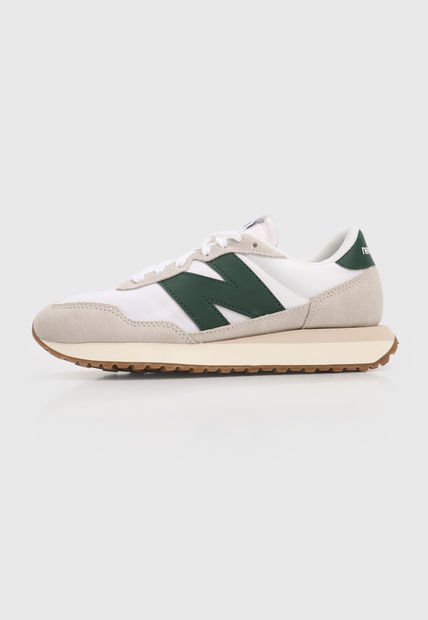 Tenis Lifestyle Blanco-Verde-Marfil New Balance 237