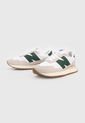 Tenis Lifestyle Blanco-Verde-Marfil New Balance 237 de New Balance