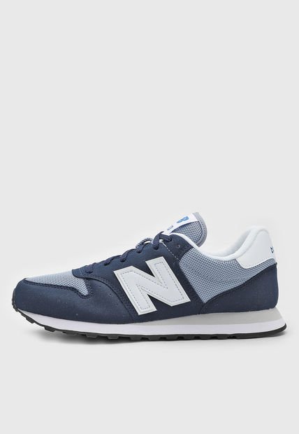 Tenis Lifestyle Azul-Blanco-Celeste New Balance 500