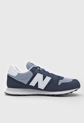 Tenis Lifestyle Azul-Blanco-Celeste New Balance 500