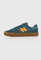 Tenis Skateboarding Azul Petróleo-Mostaza-Café New Balance Jamie Foy 306 de New Balance