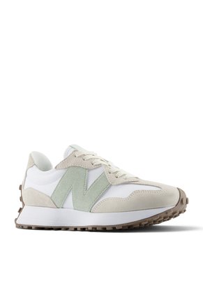 Tenis New Balance 327 Mujer-Beige/Blanco