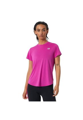Camiseta New Balance Accelerate Para Mujer-Fucsia